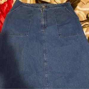 Blue Denim Jean skirt